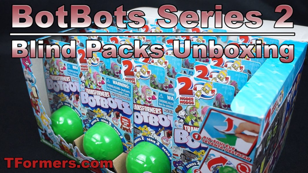 LET'S UNBOXING: Transformers BotBots #BotBotsChallenge Series 2 Blind Packs