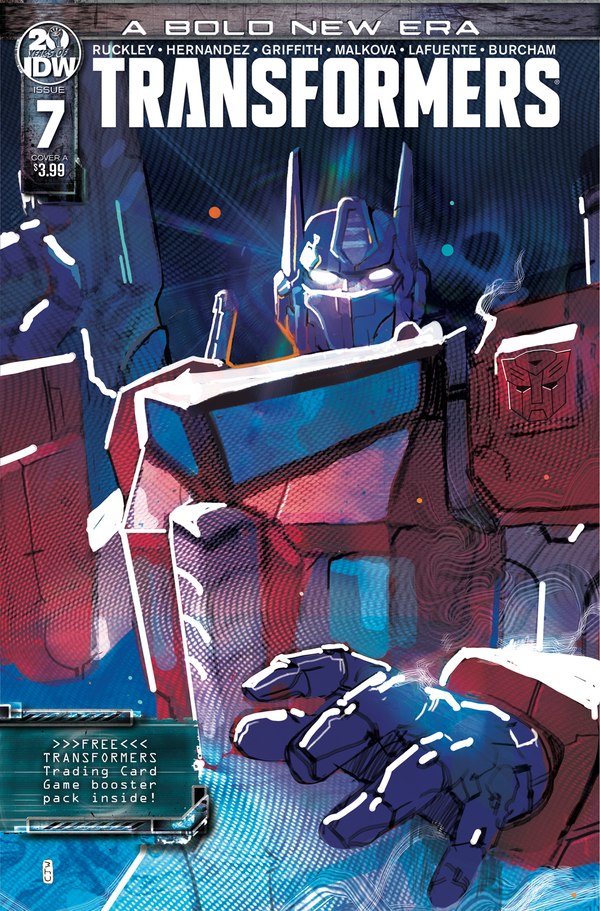 FREE BOOSTER PACK? Transformers #7 & 8 Covers Revealed With Possible Transformers TCG Booster Pack Offer