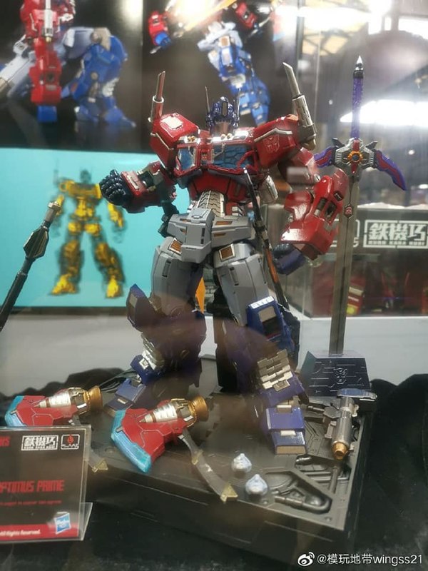 Flame Toys Kuro Kara Kuri Megatron, New G1 Optimus, and More From WonderFest Shanghai