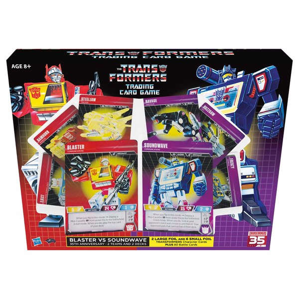 SDCC 2019 - Transformers TCG Blaster VS Soundwave Set Announced