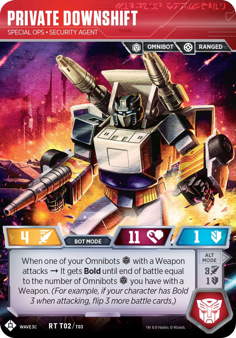 SDCC 2019 Exclusive Hasbro Transformers TCG Omnibots In Hand 