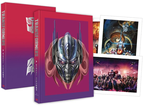 Transformers: A Visual History Deluxe Hardcover & Prints Edition Images and Details