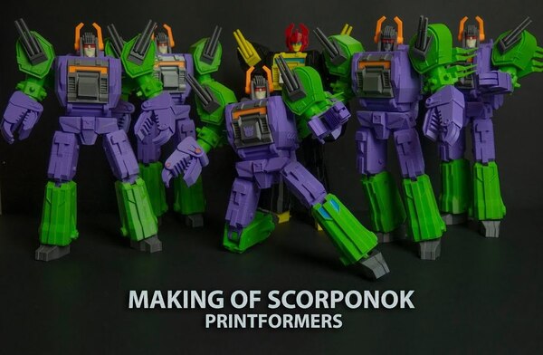 Printformers Making of 3D Printed Scorponok Video