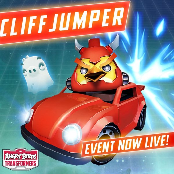 Transformers Angry Birds Cliffjumper Joins the Game 