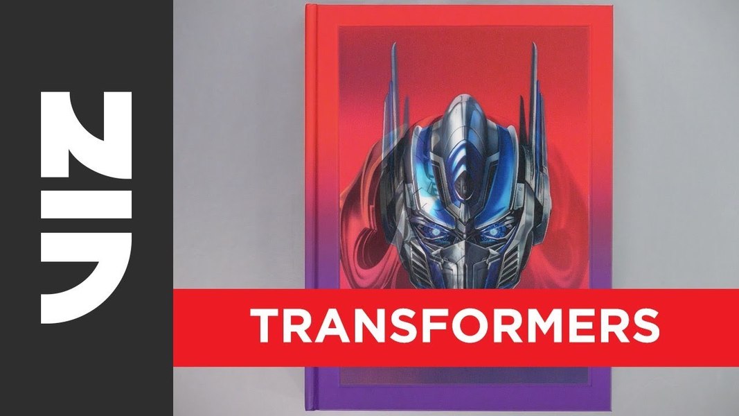 Transformers: A Visual History Official Promo From VIZ Medai