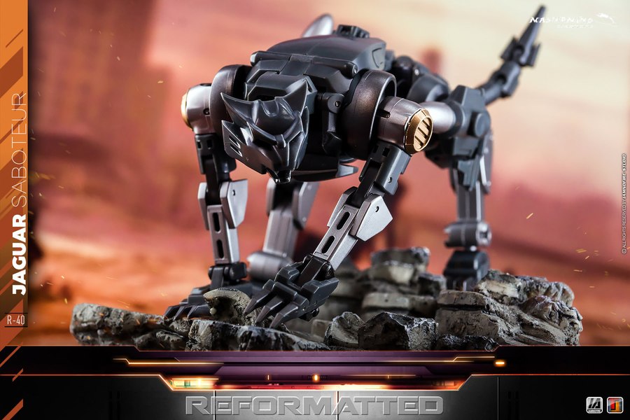 Reformatted R 40 Jaguar MMC's Unofficial Beast Wars Ravage  (6 of 14)