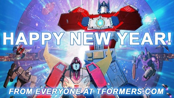 Happy New Year 2020  to Transformers Fans Everywhere!