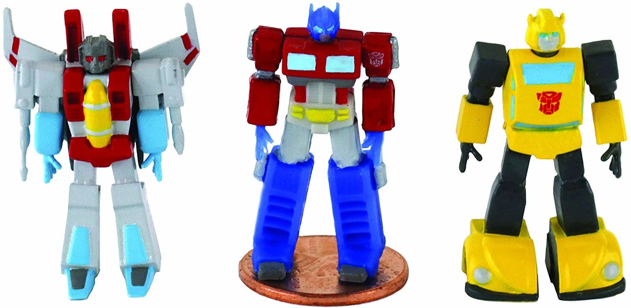 Offical Images & Details Worlds Smallest Transformers Micro Action Figures Optimus Prime, Bumblebee, Starscream