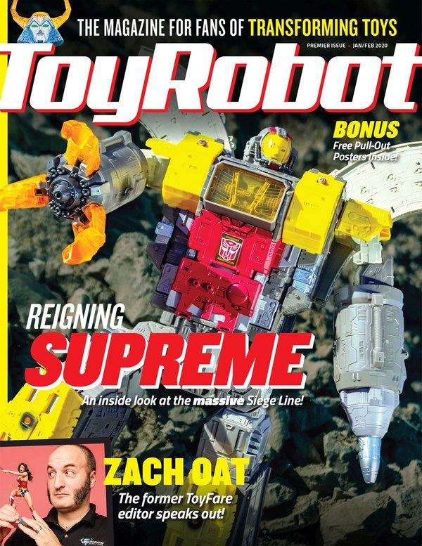 ToyRobot Interview -  A Transformers Fans Magazine Returns to PRINT!