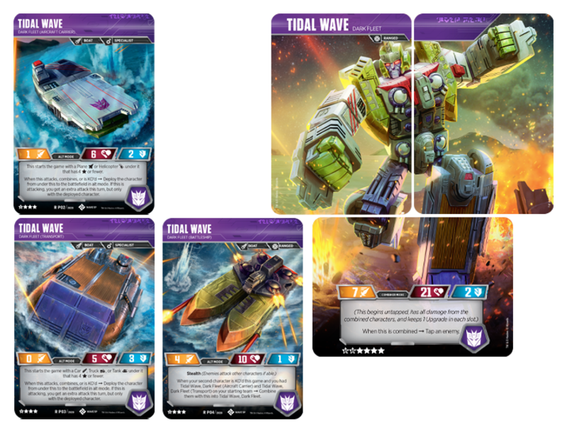 Transformers TCG Titan Masters Attack Launch Party Set with Tidal Wave, Arcana, Posters, More!