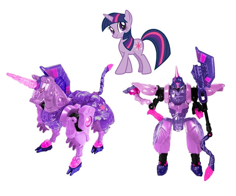 my little pony transformers toys