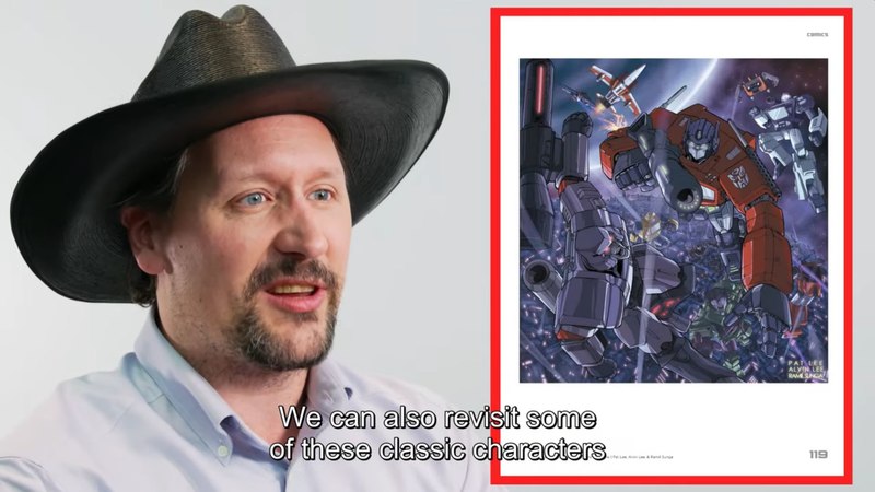 Transformers: A Visual History - Official VIZ Interview with Jim Sorenson