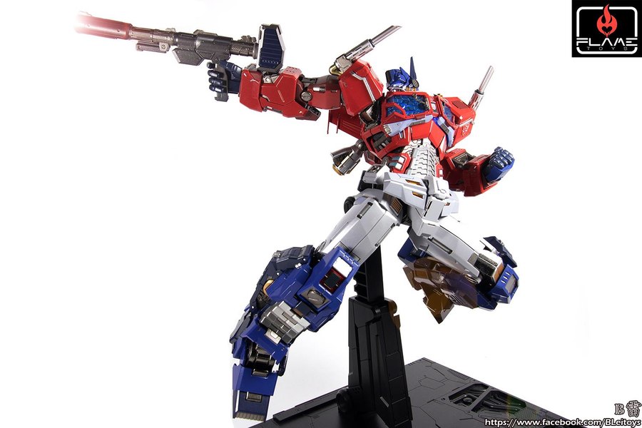 flame toys kuro kara kuri 04 optimus prime