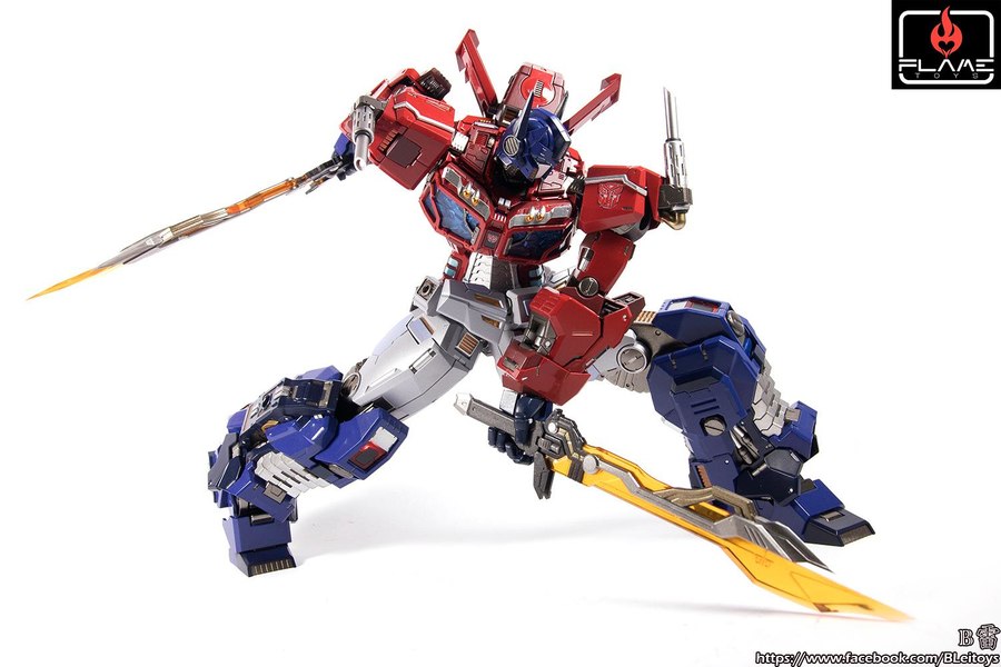 flame toys kuro kara kuri 04 optimus prime