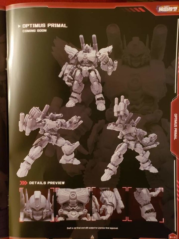 Toy Fair 2020   Flame Toys Previews Optimus Primal, Rodimus, Leo Prime, Fallen, Windblade, More  (1 of 8)