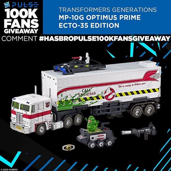 WIN a MP-10G Optimus Prime Ecto-35 Edition in Hasbro Pulse 100K Fans Giveaway