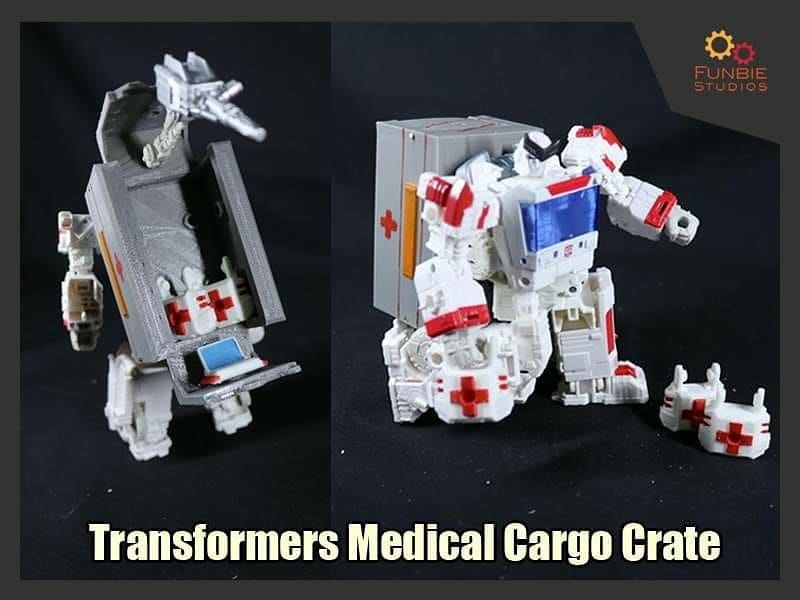 SIEGE Ratchet's Medical Cargo Crate 3D Plans by Funbie Studios