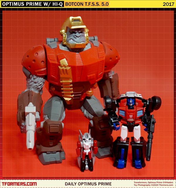Daily Prime - TFSS 5.0 Optimus Prime w/ Hi-Q is History in a Shell