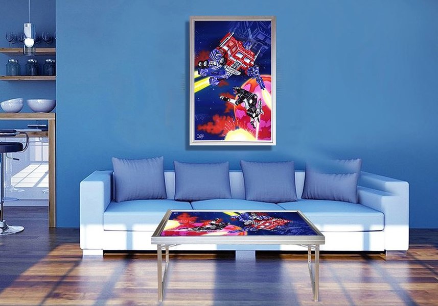 Transform Your Room With Transformers Classic Table-Art by Mark Watts!