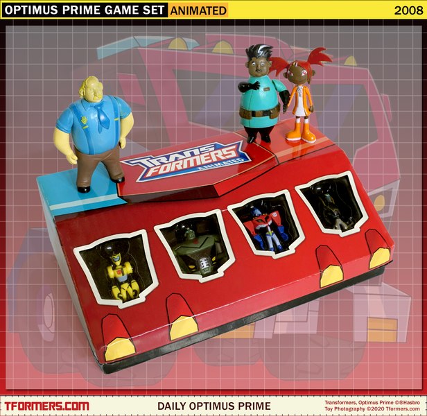 Daily Prime - Animated Optimus Prime Board Game Set Rolls Out