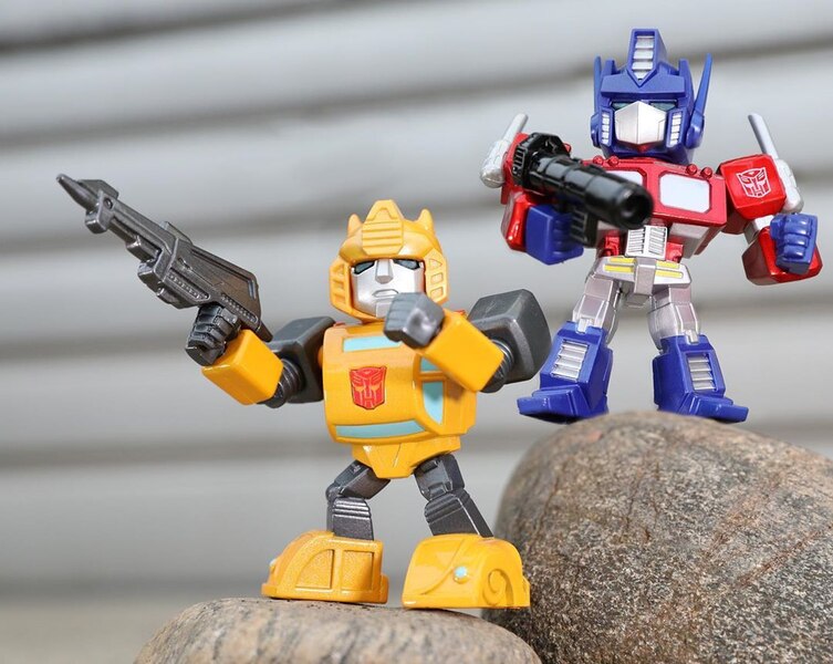 Jada Toys METALFIGS Optimus Prime & Bumblebee Got Big Guns!