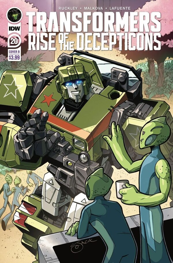 Transformers Issue No 20 Comic Book Preview
