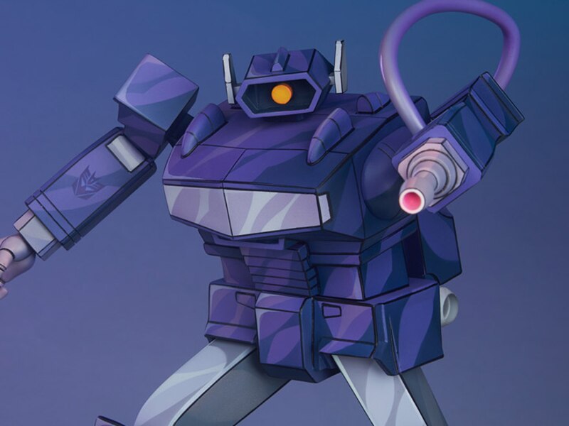 Transformers Classic Scale Shockwave Statue Images and Details