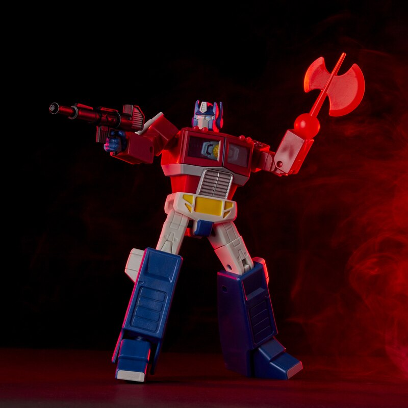 transformers optimus prime red