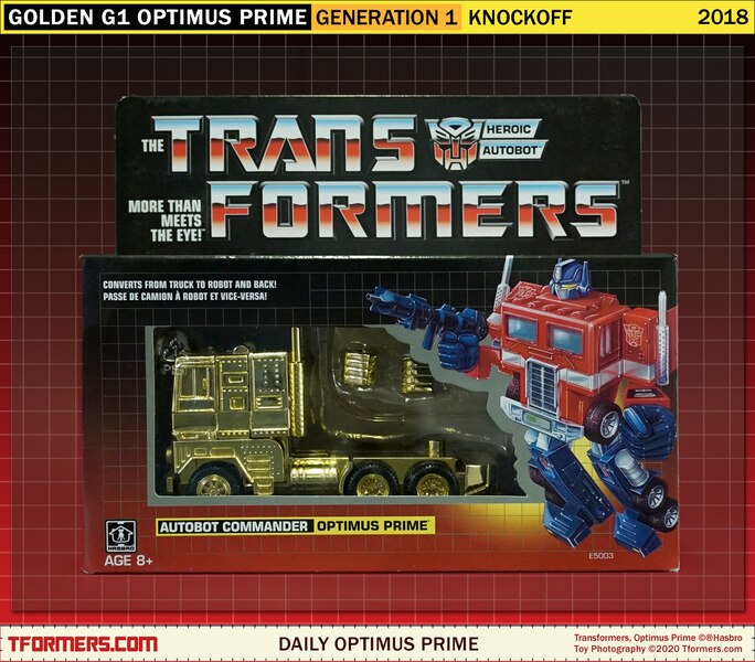 Daily Prime - Canceled Golden G1 Optimus Prime KO