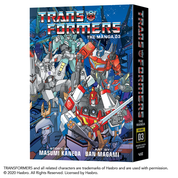 Transformers: The Manga, Vol. 3 Hardcover Image and Details