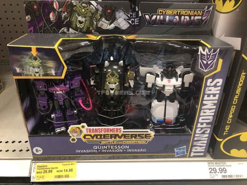 Cyberverse Quintesson Invasion Sets On Clearance at Target