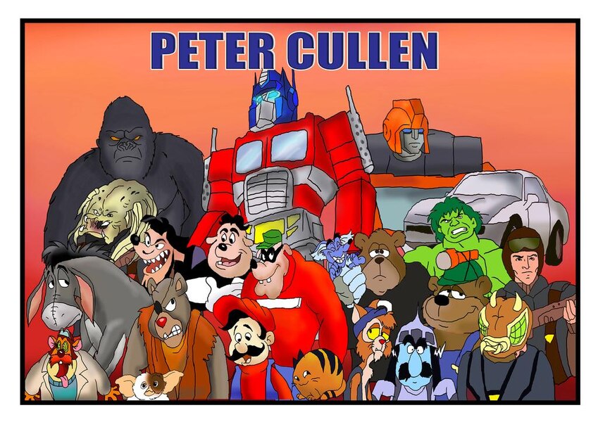Happy Birthday Peter Cullen - The Voice of a Cartoon Generation