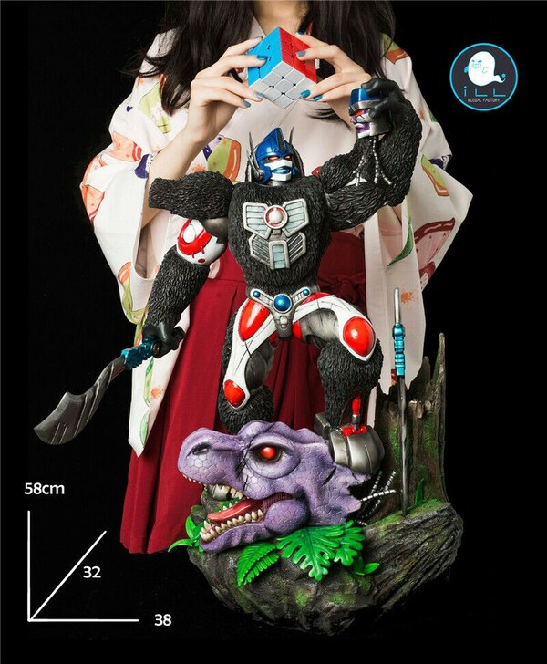 ILL GK Model Beast Wars Optimus Primal Resin Statue Images and Presale