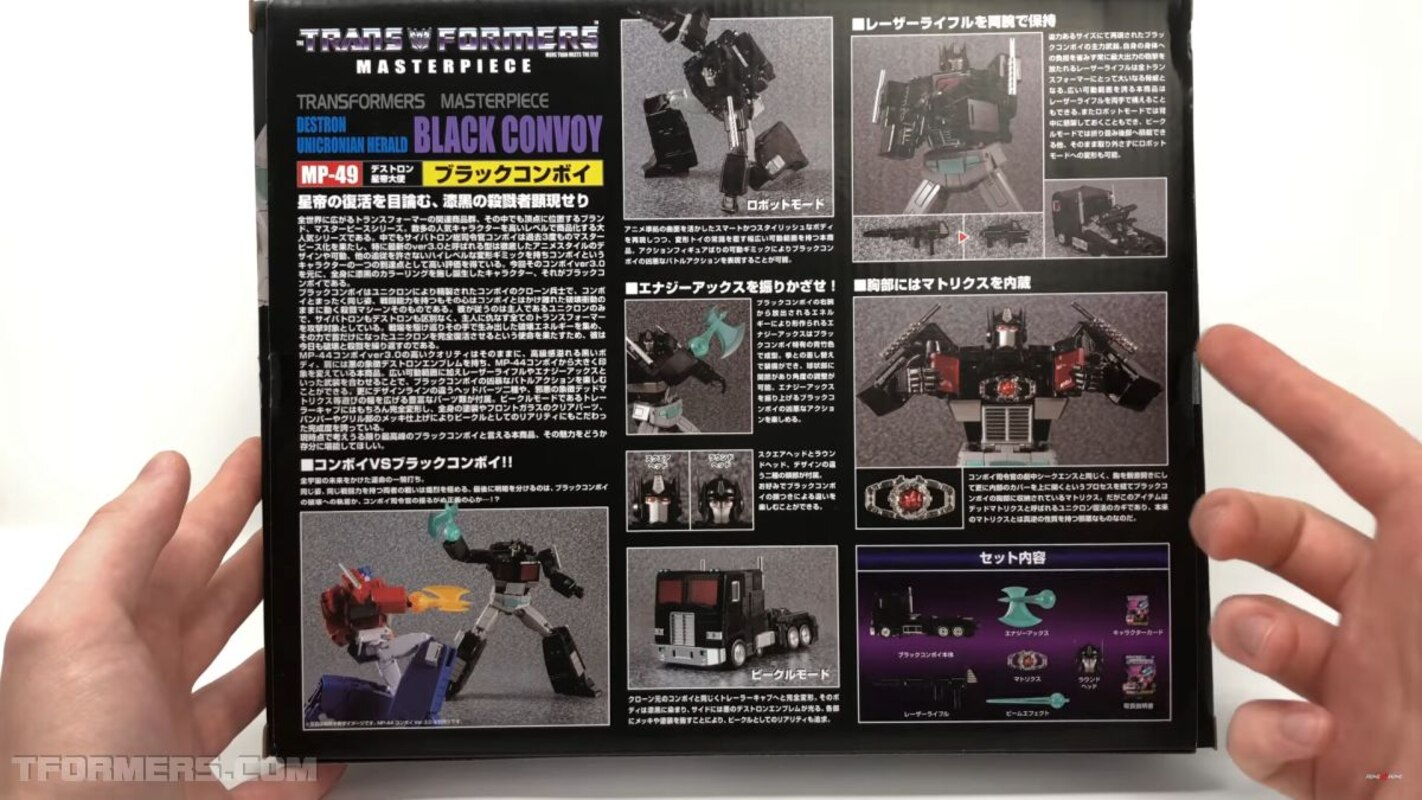 Masterpiece Mp 49 Black Convoy In Hand Images And Review By Primevsprime