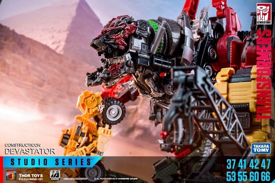 Transformers Movie Studio Series Devastator Toy Photography By Iamnofire