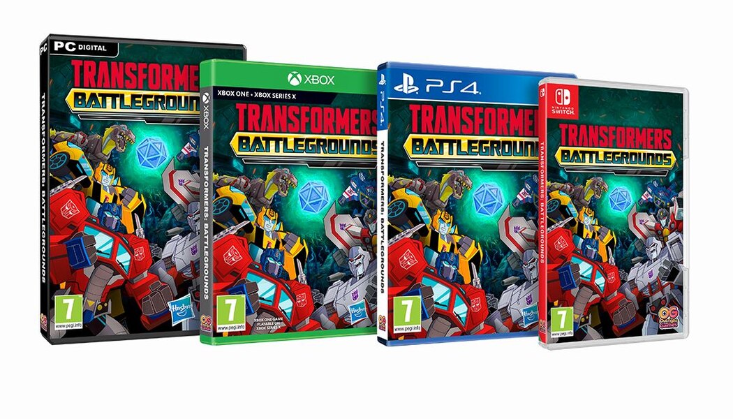 Transformers Battlegrounds Gameplay Previews and Box Art