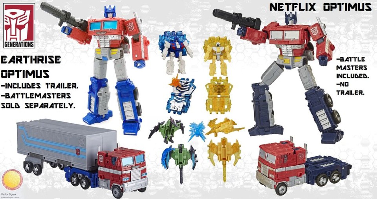 optimus prime netflix toy