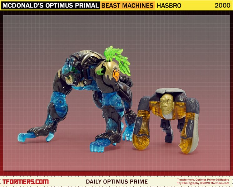 McDonalds Beast Machines Optimus Primal (1 of 1)