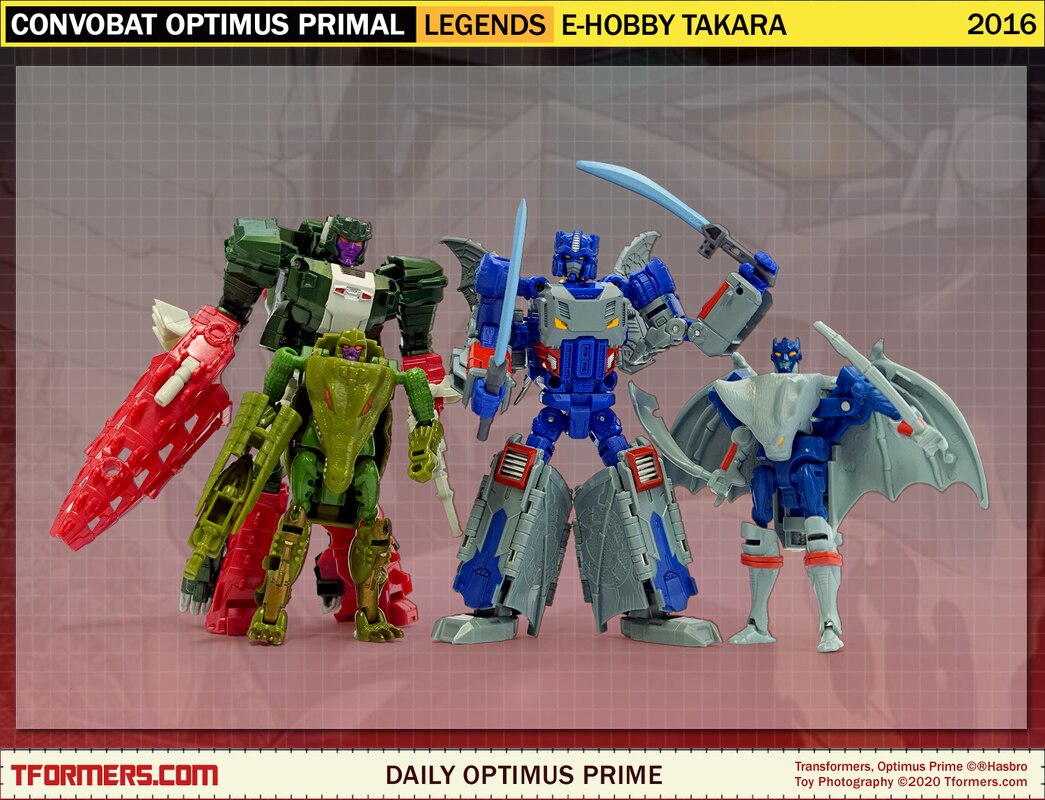 Daily Prime - Legends Convobat Optimus Primal Versus Megatron