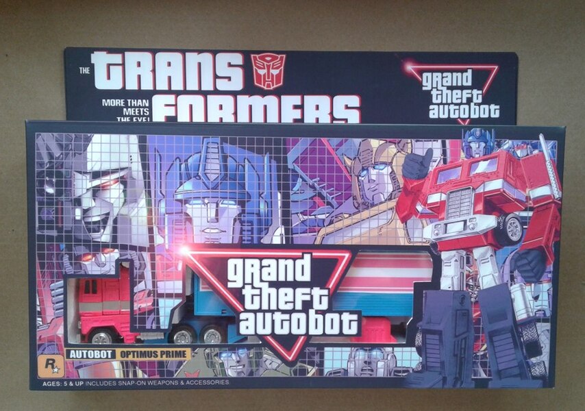 Transformers G1 Grand Theft Autobot Optimus Prime