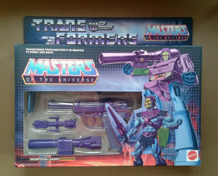 Transformers G1 He-Man Crossover Megatron Skeletor Custom