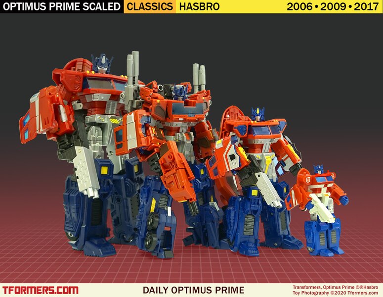 Daily Prime - Transformers Classics Optimus Prime Scaled