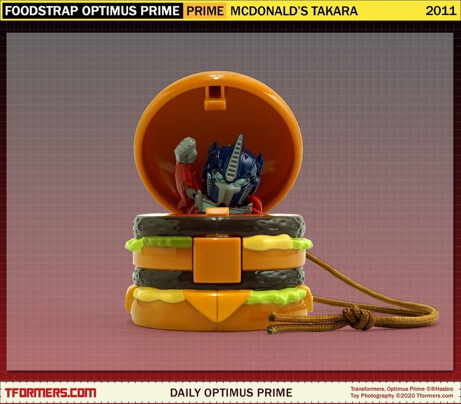 Daily Prime - Transformers x McDonald's Foodstrap Optimus Prime