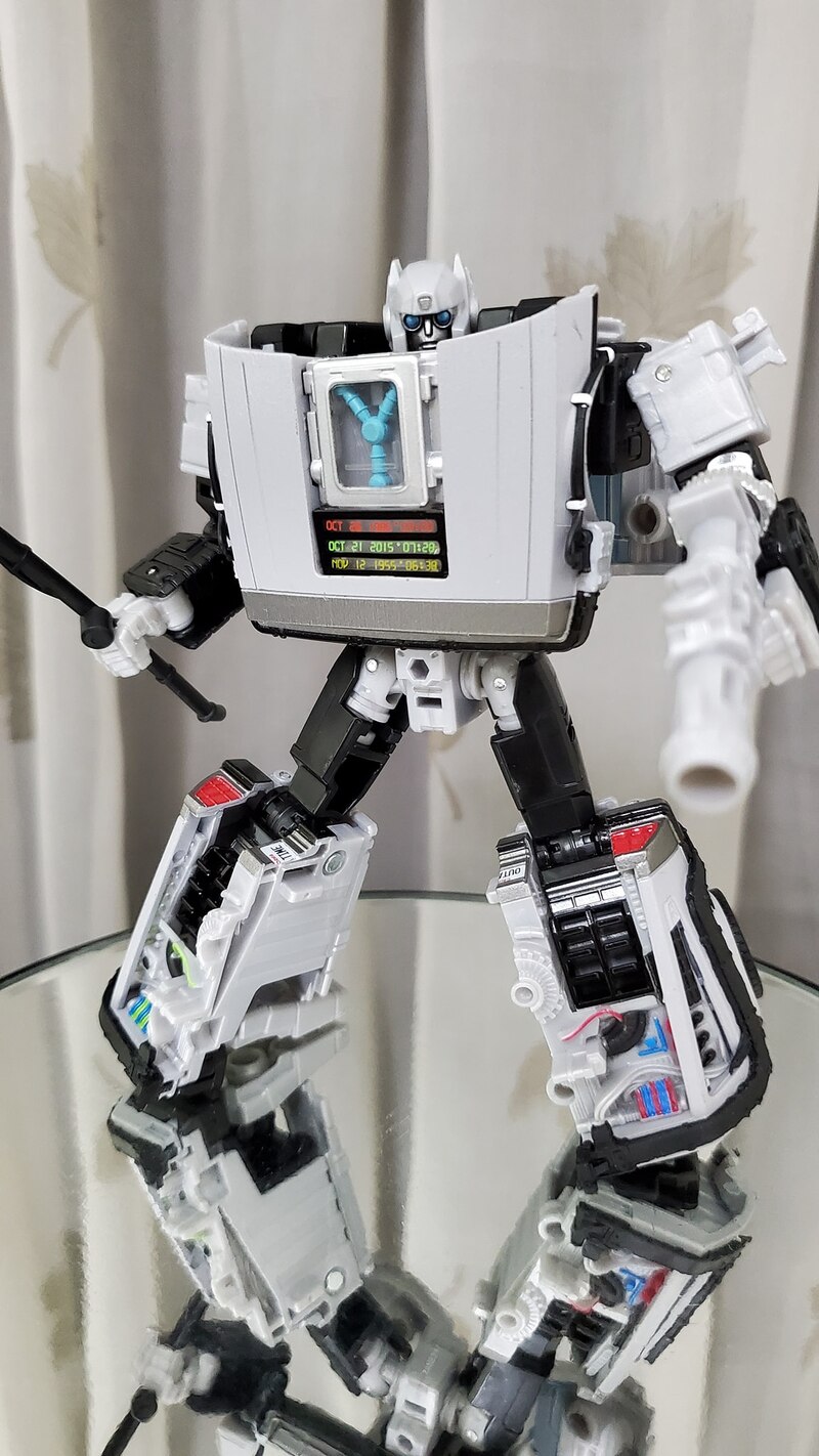 Back To The Future x Transformers Gigawatt In-Hand Images
