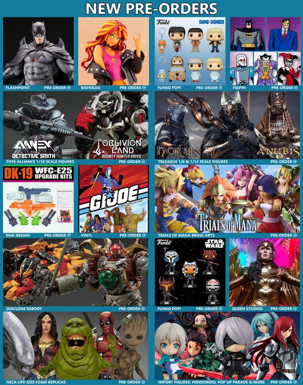 BBTS News: Batman, MLP Bishoujo, Dumb and Dumber, G.I. Joe, Toys Alliance, DNA Design, TBLeague, Diaclone, NieR, Fairy Tail & Mo