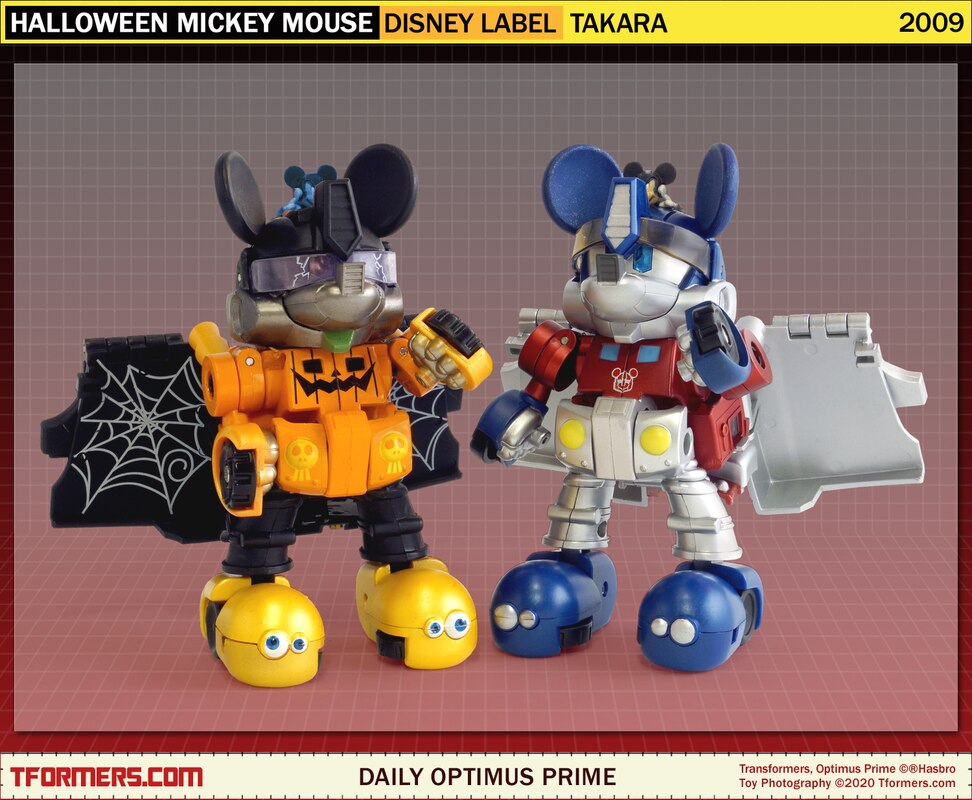 Daily Prime - Pumpkin Prime Disney Label Halloween Mickey Mouse 