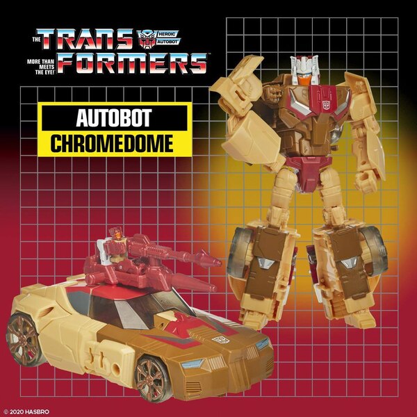 Transformers G1 Retro Headmaster Head Collection Giftset Chromedome Highbrow etc 