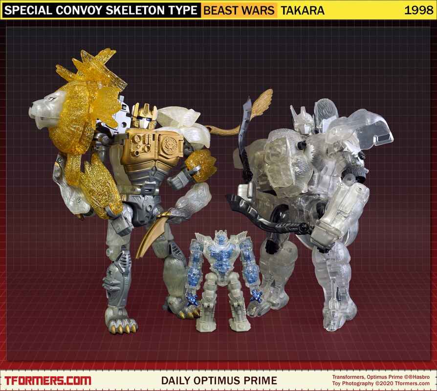 Daily Prime - Transformers Special Convoy Skeleton Type Shows All