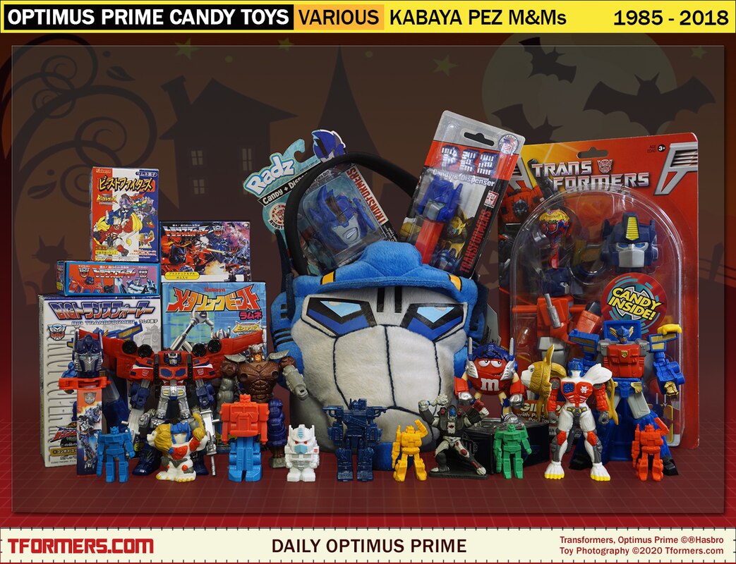 Daily Prime - Optimus Prime Candy Toys Trick or Treat!
