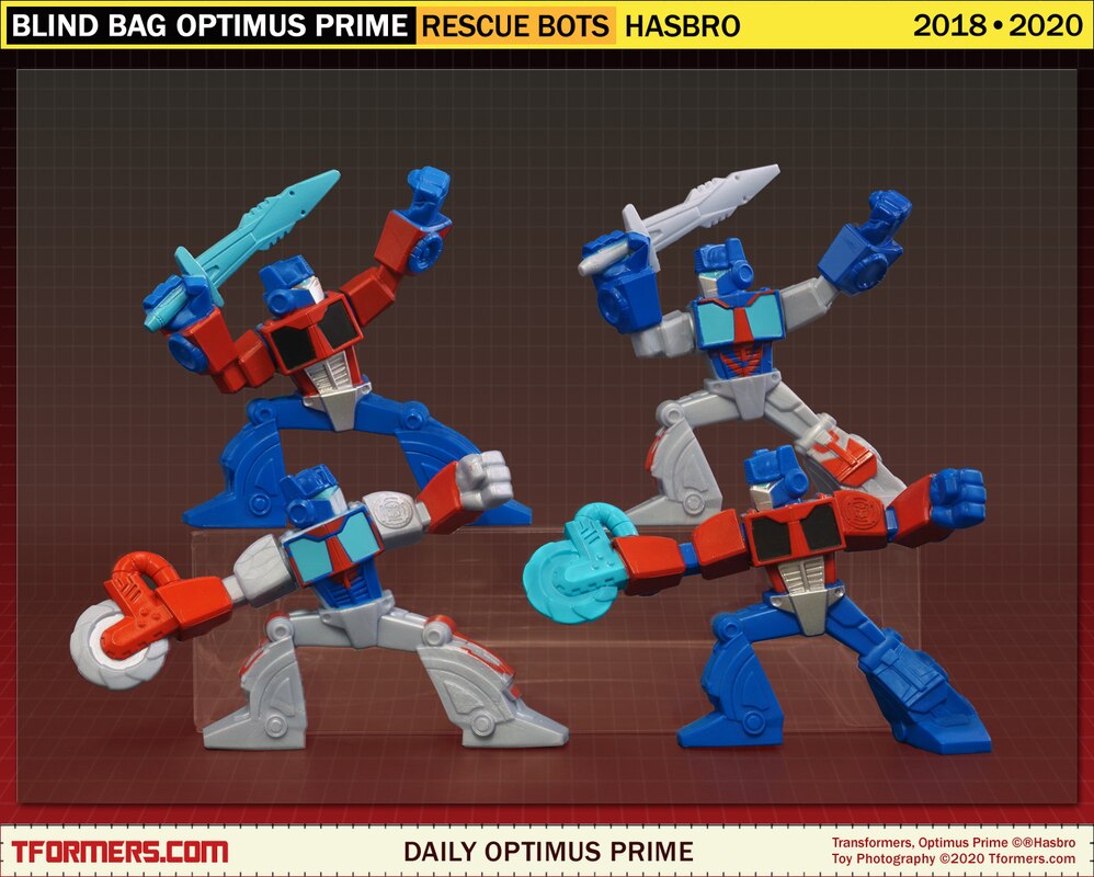 Daily Prime - Switched Up Rescue Bots Blind Bag Optimus Primes 